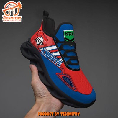 Newcastle Knights Max Soul  Shoes NRL Max Soul Shoes-Soulcals.com