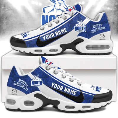 North Melbourne Football Club  2024 Personalized Air Max Plus Limited Edition v2  | soulcals.com