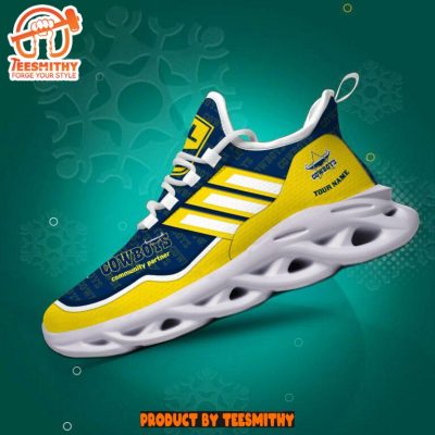North Queensland Cowboys Max Soul  Shoes Persnalized NRL Max Soul Shoes-Soulcals.com