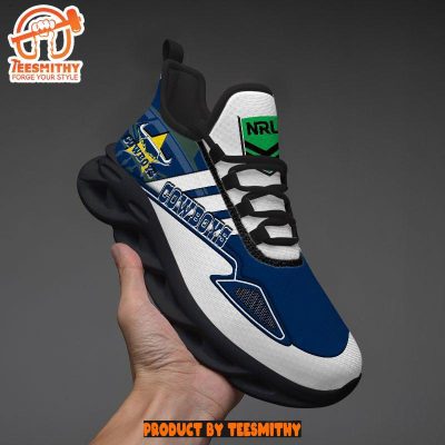North Queensland Cowboys Max Soul  Shoes NRL Max Soul Shoes-Soulcals.com