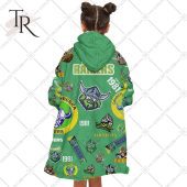 Nrl Canberra Raiders Season Logo Oodie Blanket Hoodie Sizzling - demo10