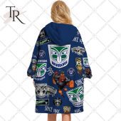 Nrl New Zealand Warriors Season Logo Oodie Blanket Hoodie Pic Of The Century - demo10