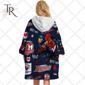 Nrl Sydney Roosters Season Logo Oodie Blanket Hoodie Generous Look - demo10