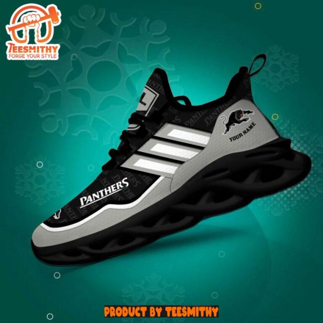 Penrith Panthers Max Soul  Shoes Persnalized NRL Max Soul Shoes-Soulcals.com