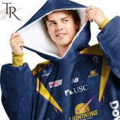Personalized Netball Au Sunshine Coast Lightning Oodie Flanket Blanket Hoodie Snuggie 2 Yxf7s.jpg - demo10
