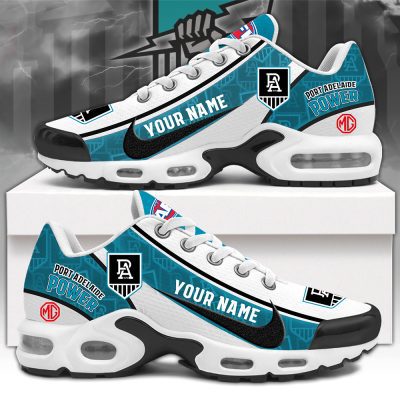 Port Adelaide Football Club  2024 Personalized Air Max Plus Limited Edition v2  | soulcals.com