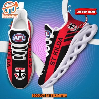 St Kilda Saints Max Soul  Shoes Personalized AFL Max Soul Shoes-Soulcals.com