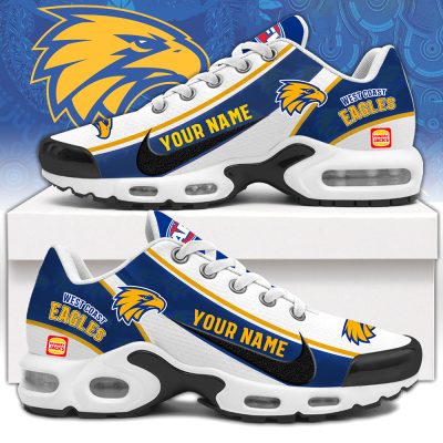 West Coast Eagles Football Club  2024 Personalized Air Max Plus Limited Edition v2  | soulcals.com