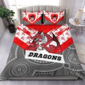NRL St. George Illawarra Dragons Indigenous Mascot  Bedding Set
