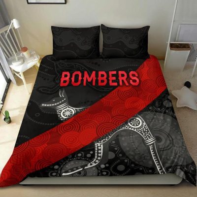 AFL Essendon Bombers Indigenous  Bedding Set