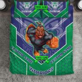 NRL New Zealand Warriors Custom Name Mascot  Bedding Set