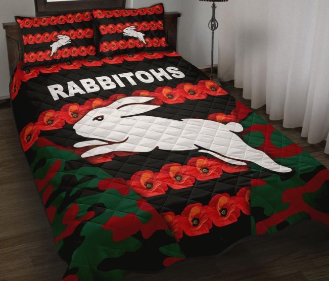 NRL South Sydney Rabbitohs ANZAC Day  Bedding Set