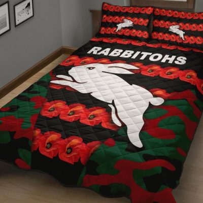 NRL South Sydney Rabbitohs ANZAC Day  Bedding Set