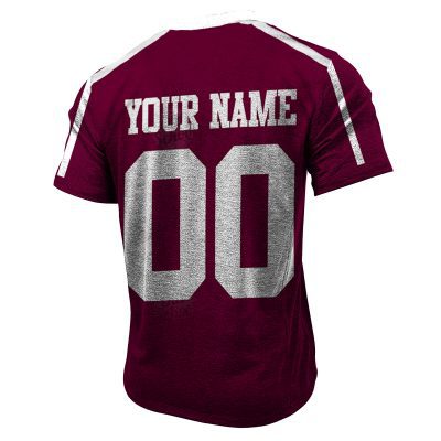 Personalised NRL Souths Pipers Vintage Henley Jersey 1982 Heritage Collection