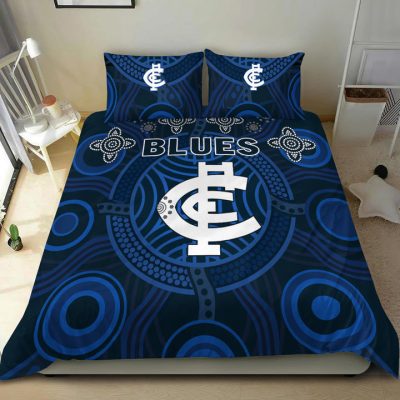 AFL Carlton Blues Indigenous Classic  Bedding Set