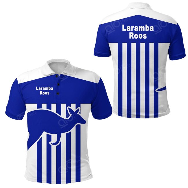 Laramba Roos Kangaroos Simple Vibes Polo Shirt