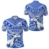 Laramba Roos Kangaroos Indigenous Style Polo Shirt