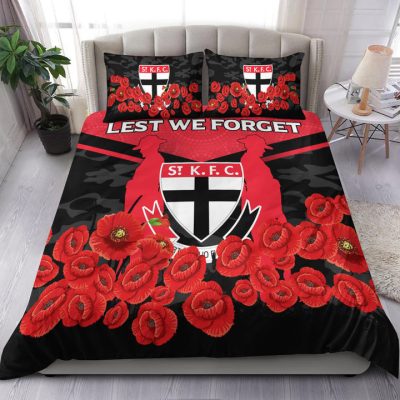 AFL St Kilda Saints ANZAC Day Indigenous  Bedding Set