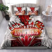 NRL St. George Illawarra Dragons Indigenous Mascot  Bedding Set V2
