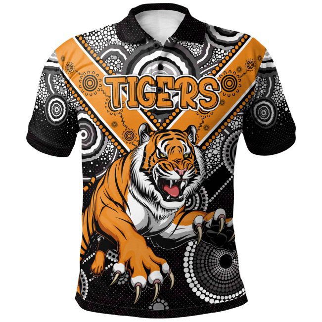 NRL Wests Tigers Indigenous Polo Shirt