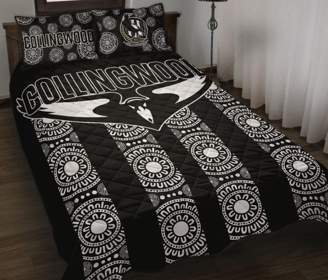 AFL Collingwood Magpies Indigenous 2022  Bedding Set V7