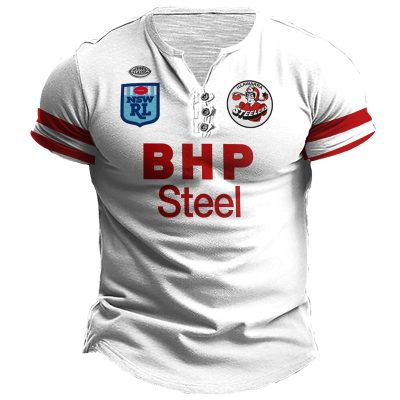 Personalized Adelaide Rams 1998 Vintage NRL Jerseys Henlley Shirt