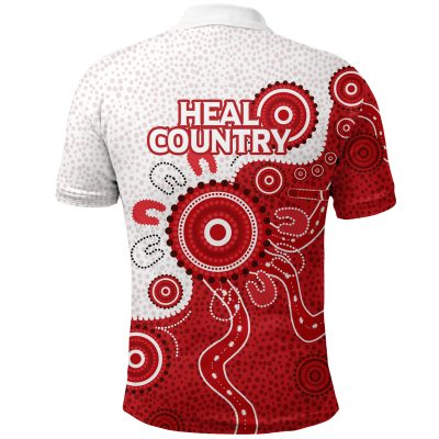 NRL St. George Illawarra Dragons NAIDOC Heal Country Polo Shirt