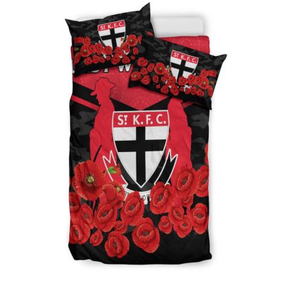 AFL St Kilda Saints ANZAC Day Indigenous  Bedding Set