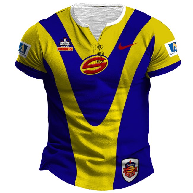 Personalized Adelaide Rams 1998 Vintage NRL Jerseys Henlley Shirt