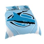 NRL Cronulla-Sutherland Sharks Light Blue  Bedding Set