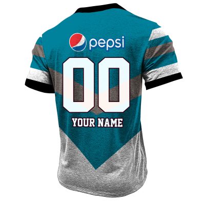 Personalized Adelaide Rams 1998 Vintage NRL Jerseys Henlley Shirt