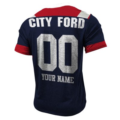 Personalized Adelaide Rams 1998 Vintage NRL Jerseys Henlley Shirt