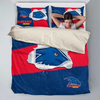 AFL Adelaide Crows Big Logo  Bedding Set