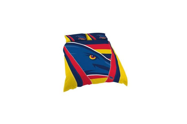AFL Adelaide Crows Blue Yellow  Bedding Set