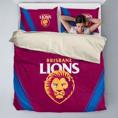 AFL Brisbane Lions  Bedding Set