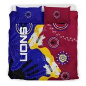 Afl Brisbane Lions Naidoc Indigenous Doona Cover 2.jpg - demo10
