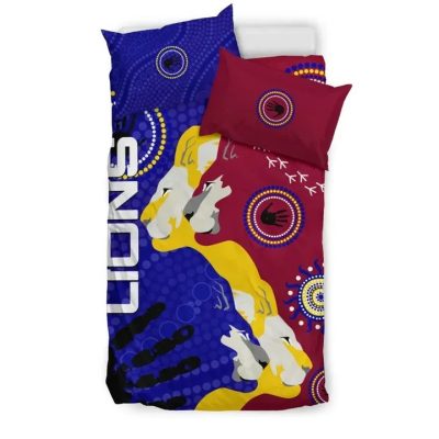 AFL Brisbane Lions NAIDOC Indigenous  Bedding Set