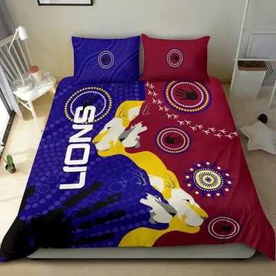 AFL Brisbane Lions NAIDOC Indigenous  Bedding Set