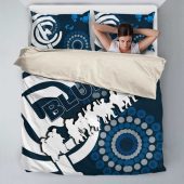 Afl Carlton Blues Anzac Day Doona Cover Woman Lying King Cal King.jpg - demo10