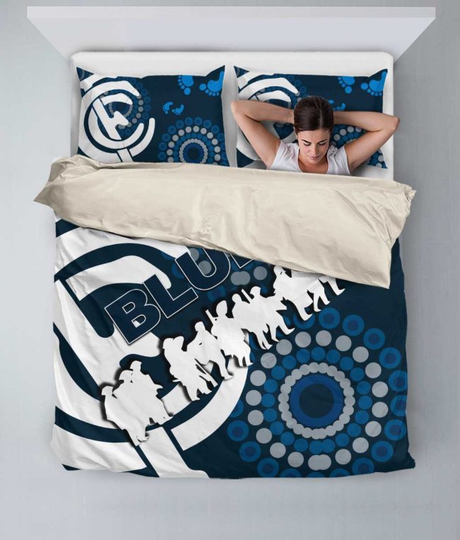 AFL Carlton Blues ANZAC Day  Bedding Set