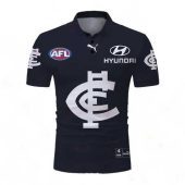 Afl Carlton Blues Custom Name Number 2023 Home Guernsey Polo Shirt Front 2.jpg - demo10