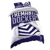AFL Fremantle Dockers Big Logo  Bedding Set