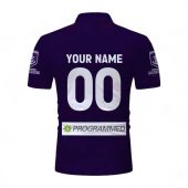 Afl Fremantle Dockers Custom Name Number 2023 Home Guernsey Polo Shirt Back.jpg - demo10