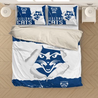 AFL Geelong Cats Big Logo  Bedding Set