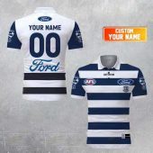 Afl Geelong Cats Custom Name Number 2023 Home Guernsey Polo Shirt Front Back.jpg - demo10