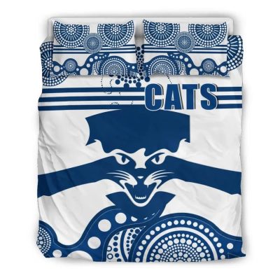 AFL Geelong Cats Indigenous  Bedding Set