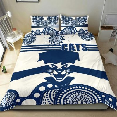 AFL Geelong Cats Indigenous  Bedding Set