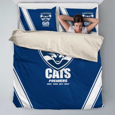 AFL Geelong Cats Premiers  Bedding Set