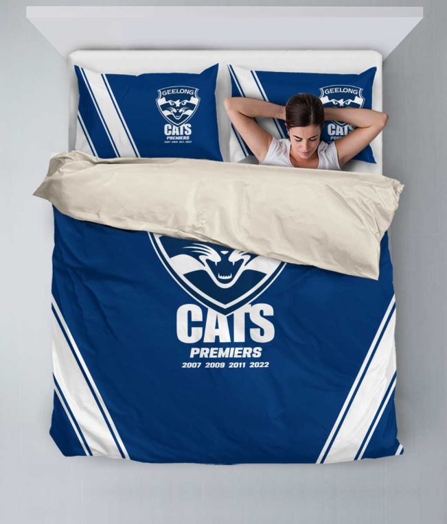 AFL Geelong Cats Premiers  Bedding Set