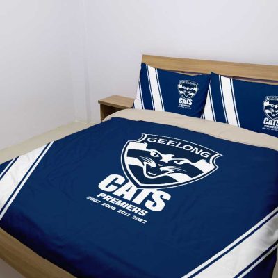 AFL Geelong Cats Premiers  Bedding Set